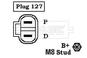 BORG & BECK Laturi BBA2987